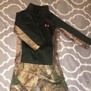 2t Camo Under Armour Set